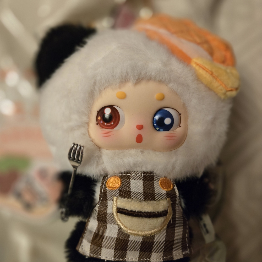 Adorable Bean Baby What Should I Eat Keychain- Confirmed - Picture 2 of 3